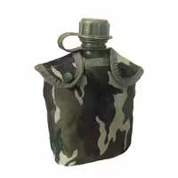 قمقمه نظامی به همراه یقلوی