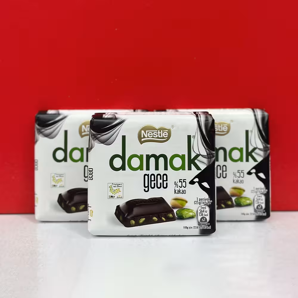 شکلات پسته ای داماک