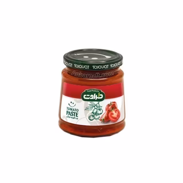 رب گوجه فرنگی شیشه ای طراوت 310 گرمی