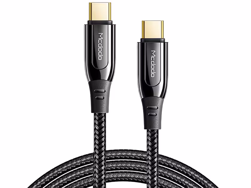 کابل سوپر شارژ دو سر تایپ سی مک دودو مدل CA-8123 به طول 2 متر