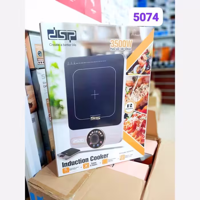 اجاق برقی القایی سایز بزرگ  دی اس پی مدل 5074 (پس کرایه)