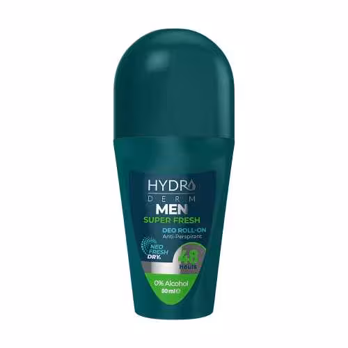 رول ضد تعریق مردانه مدل Super Fresh در حجم 50 میل هیدرودرم