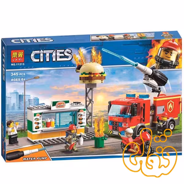ساختنی لگو ماشین آتش نشان 11213