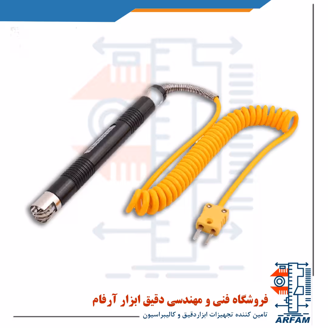 ترموکوپل سطحی رنج -50 تا 500 درجه برند تی ای اس TES TP-K03
