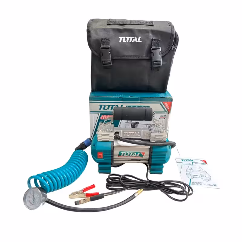 کمپرسور باد فندکی 12 ولت توتال مدل TTAC2506