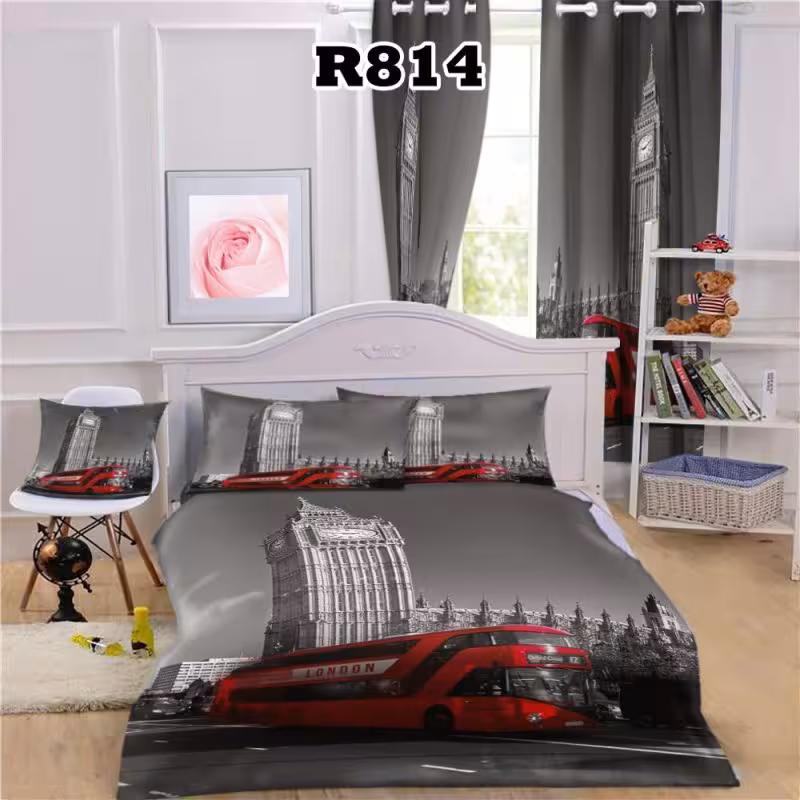 روتختی سه بعدی طرح اتوبوس کلاسیک