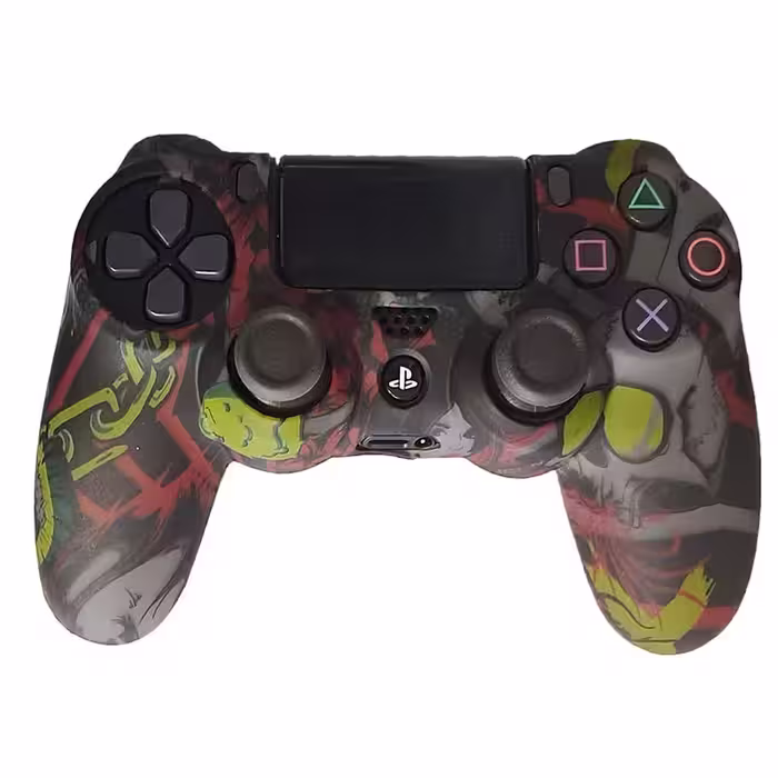 روکش دسته PS4 طرح جمجمه و زنجیر SKULL