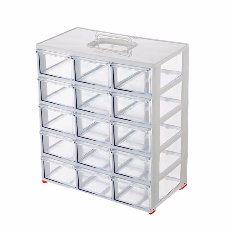 جعبه 15 کشو 5 طبقه دسته دار