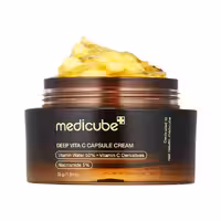 کرم کپسولی ویتامین سی مدی کیوب مدل Medicube Deep Vita C Capsule Cream وزن 55 گرم