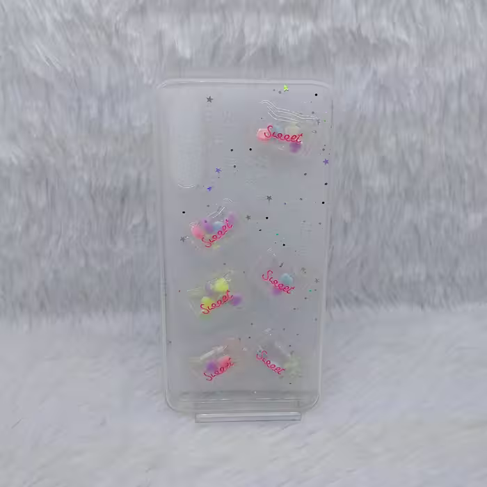 قاب (گارد) گوشی دخترانه A50 A30s مدل برجسته شکلاتی مناسب گوشی Samsung A50 A30s A50s