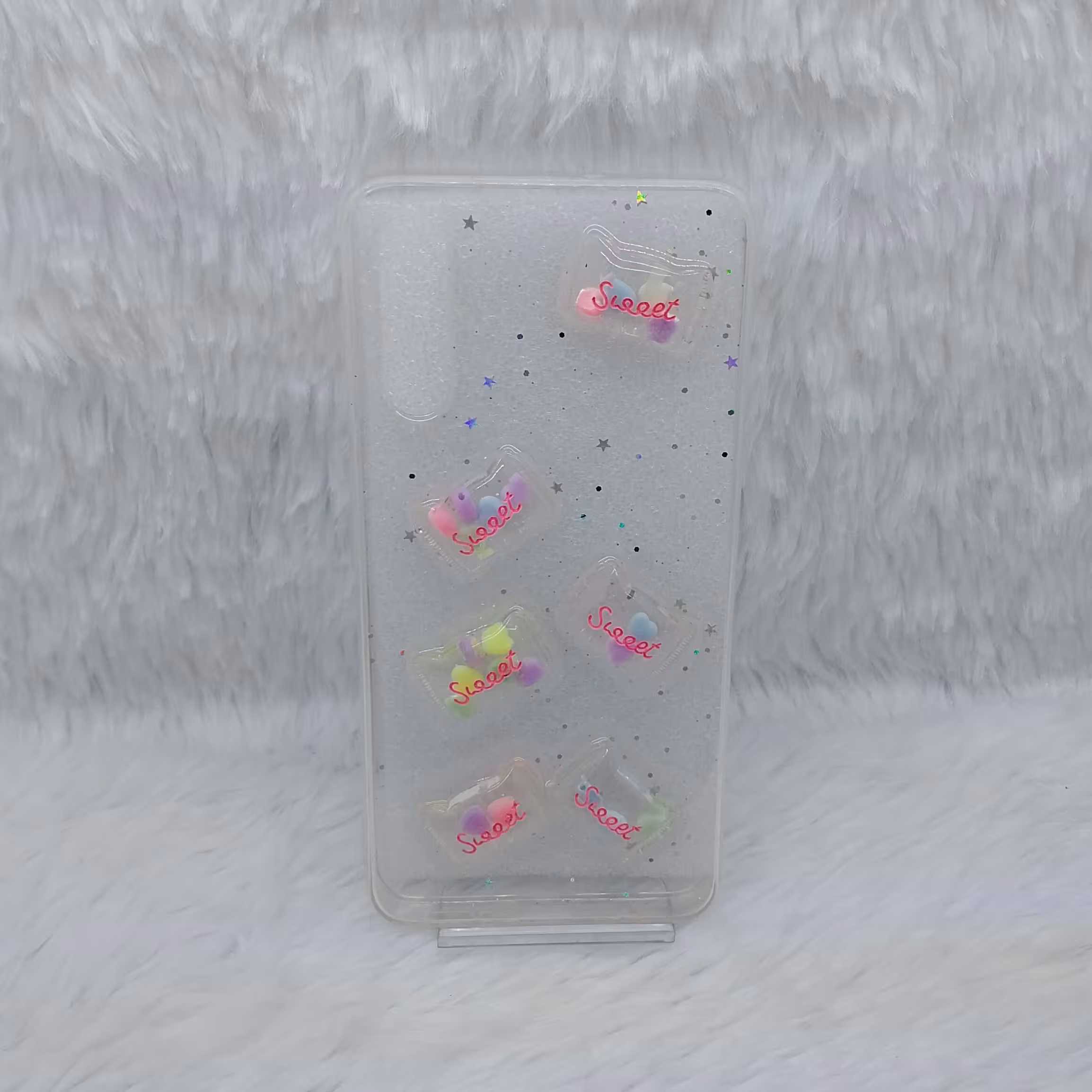 قاب (گارد) گوشی دخترانه A50 A30s مدل برجسته شکلاتی مناسب گوشی Samsung A50 A30s A50s