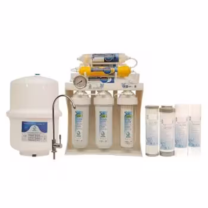 دستگاه تصفیه آب مدل X PLAST M800 به همراه پک 4 عددی فیلتر نشاط