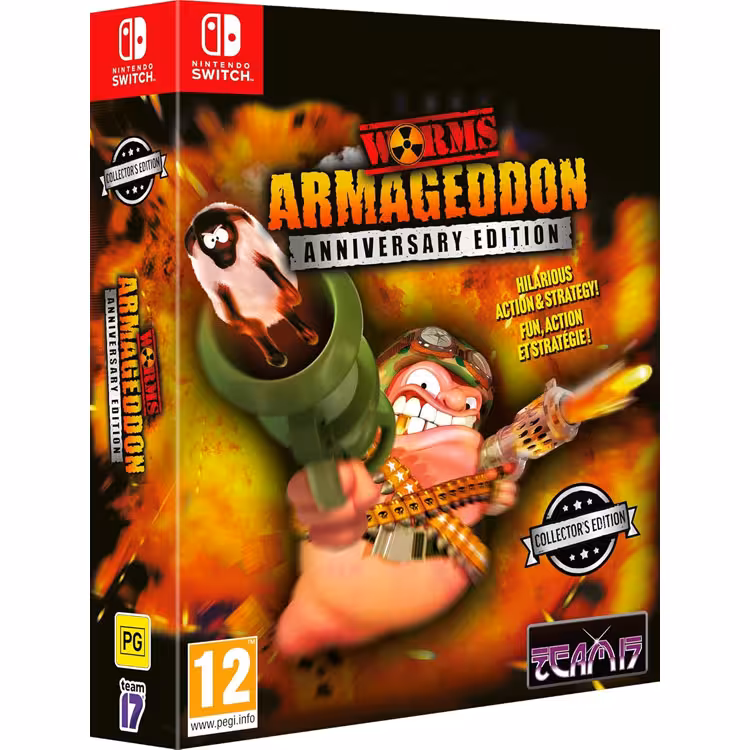 Worms Armageddon Anniversary Edition Collector’s Edition – Nintendo Switch