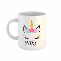 خرید ماگ-لیوان   اسم نیکی  unicorn کد 110
