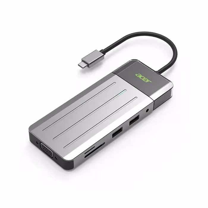 هاب نه در یک USB Type-C ایسر اورجینال مدل ODK3K0