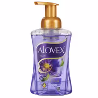 مایع دستشویی 500 گرم فوم بنفش آلوکس (ALOVEX)