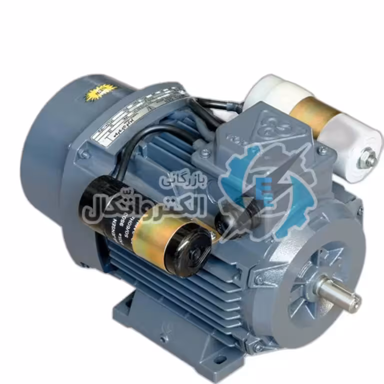 الکتروموتور تک فازکلاچ دار آلومینیومی 3000 دور موتوژن CRS 71-2B 0.55kw