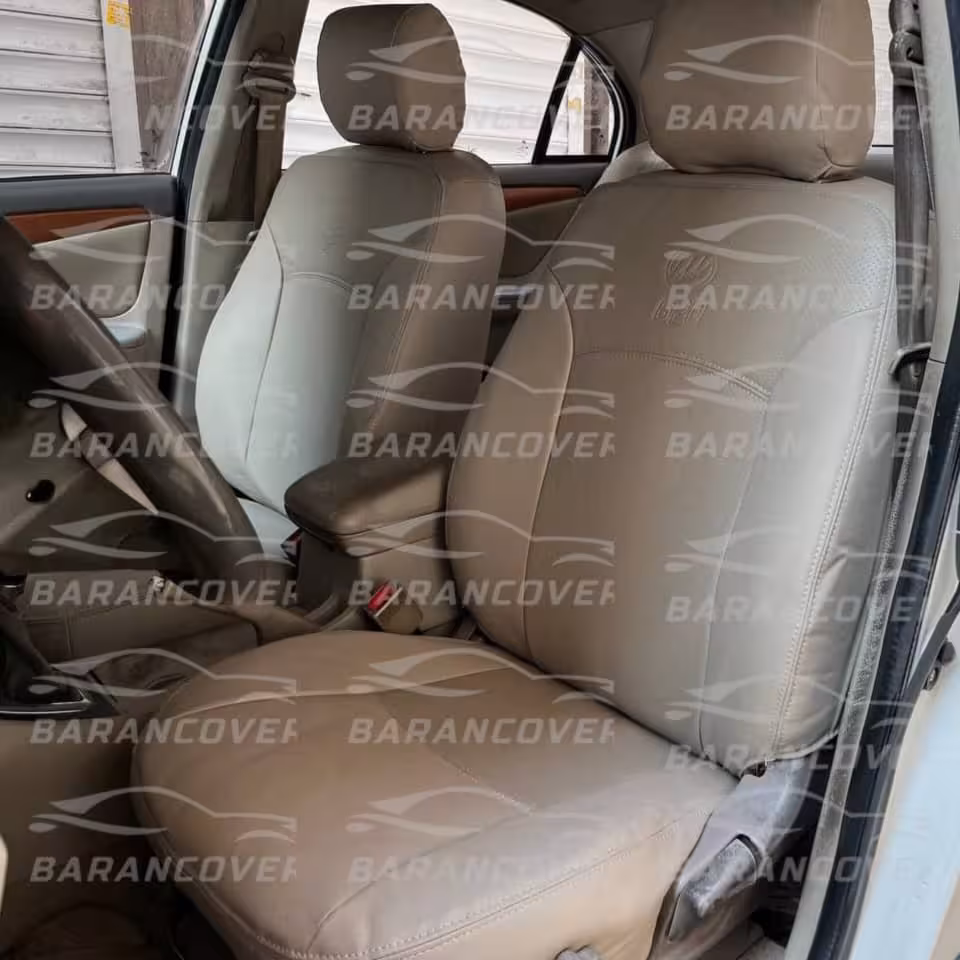 روکش صندلی لیفان 620 چرم رنگ کرم استخوانی