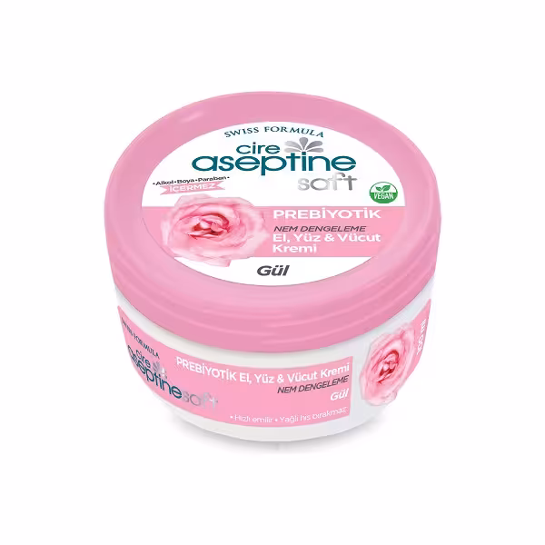 کرم مرطوب کننده دست کاسه ایی جیبی آسپتین عصاره گل رز 30 میل