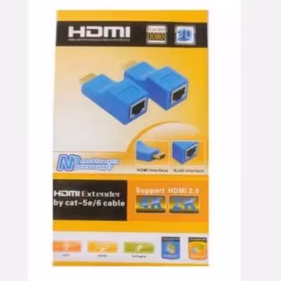 اکستندر HDMI تحت شبکه مدل 4K-60M بسته 2 عددی