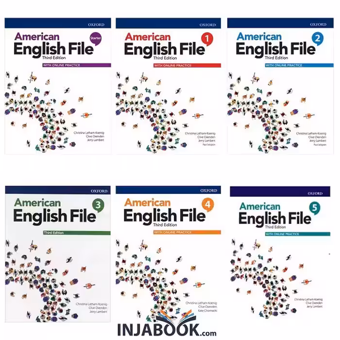 مجموعه پک 6 جلدی American English File 3rd Edition
