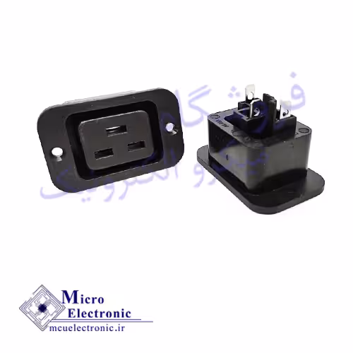 AC SOCKET FEMALE روپنلی پیچدار C19 UPS