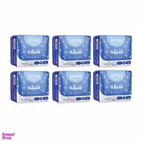 نوار بهداشتی پنبه ریز مدل شبانه مجموعه 6 عددی