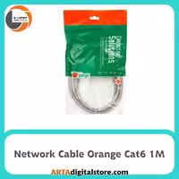 کابل شبکه Network Cable Orange Cat6 طول 1m