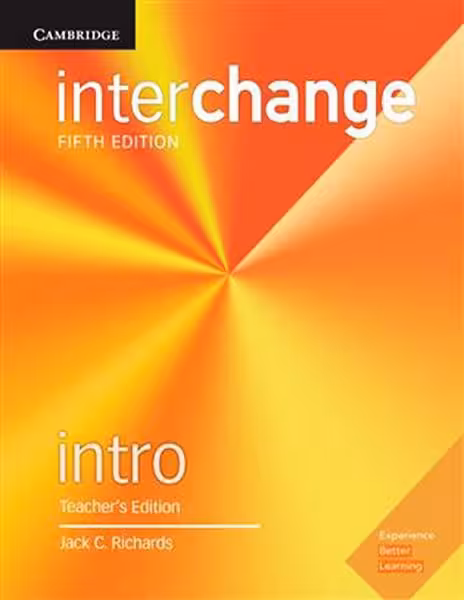 Teachers Book Inter Change Intro Fifth Edition
