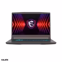 لپ تاپ 15.6 اینچی ام اس آی مدل (i5 12450H-16GB-RTX 2050-500GB SSD) Thin 15 B12UCX