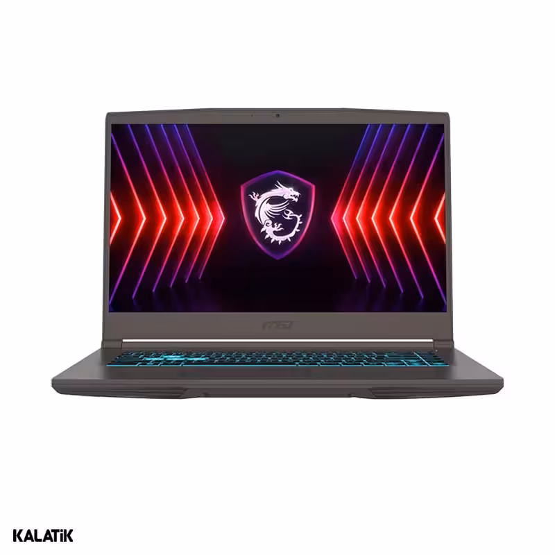 لپ تاپ 15.6 اینچی ام اس آی مدل (i5 12450H-16GB-RTX 2050-500GB SSD) Thin 15 B12UCX