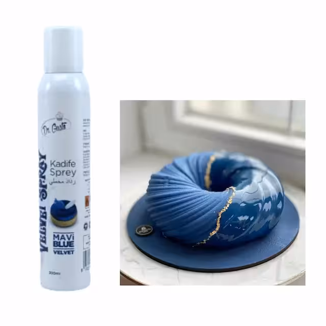 اسپری مخملی آبی