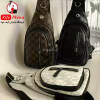 کیف بادی بگ چرم شرانگ سه خانه بادیبگی اسپورت زنانه فشن کیف مونا