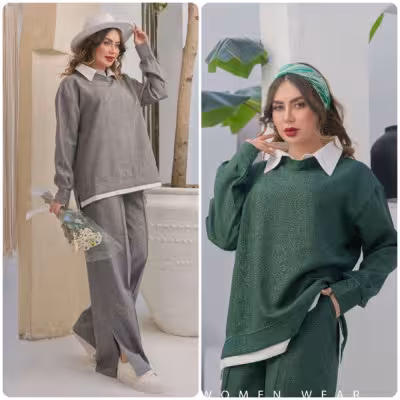 ست شانتون خنک ومناسب تابستان