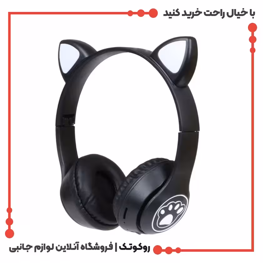 هدفون عروسکی(گربه ای) مدل mz003