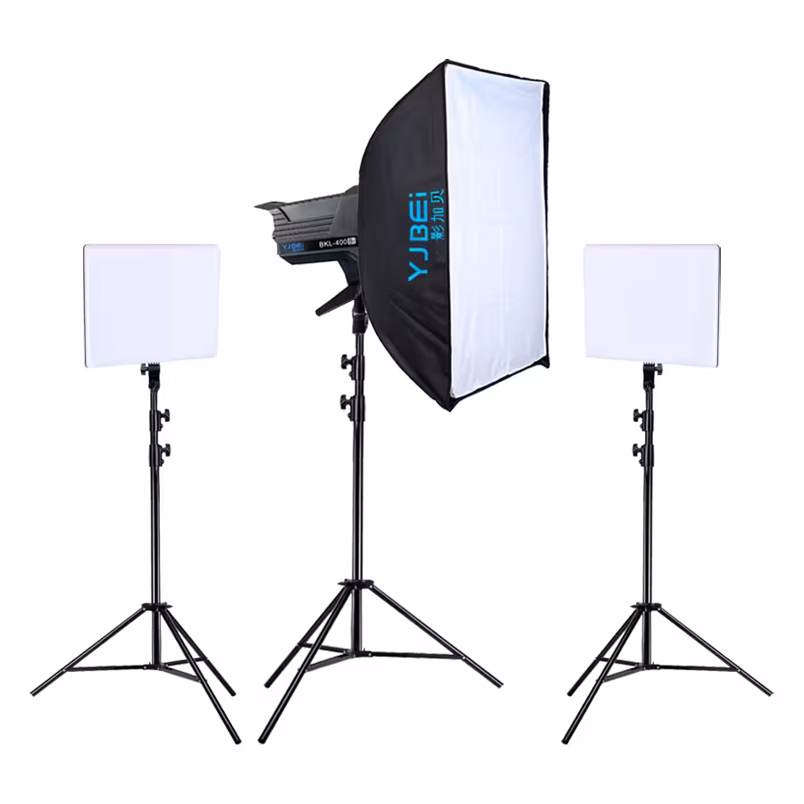 کیت نورپردازی حرفه ای BKL-400 با پنل ال ای دی B-kit16