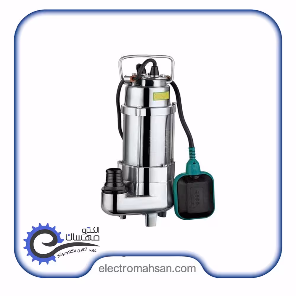 پمپ لجن کش فلوتردار استیل لئو 034 اسب، ، 75 متر ، تک فاز مدل XSP 9-75/025 S ساخت چین
