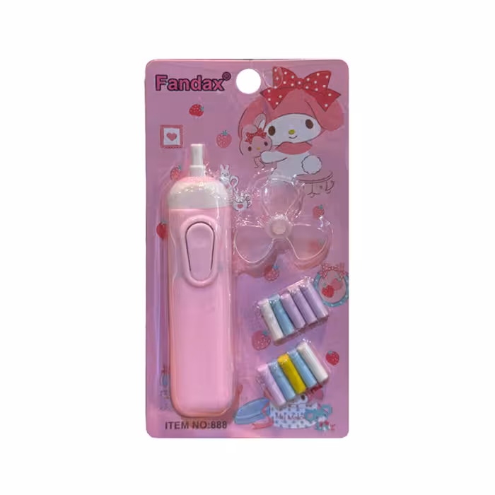 پاک کن برقی به همراه پنکه و یدک پاک کن طرح ملودی