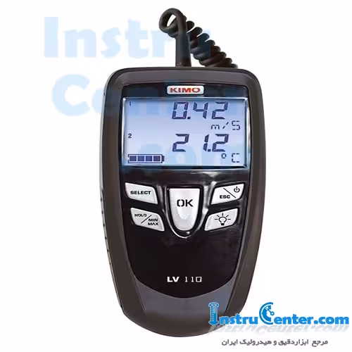بادسنج فلومتر باد ساخت کمپانی کیمو فرانسه مدل lv101-107-110