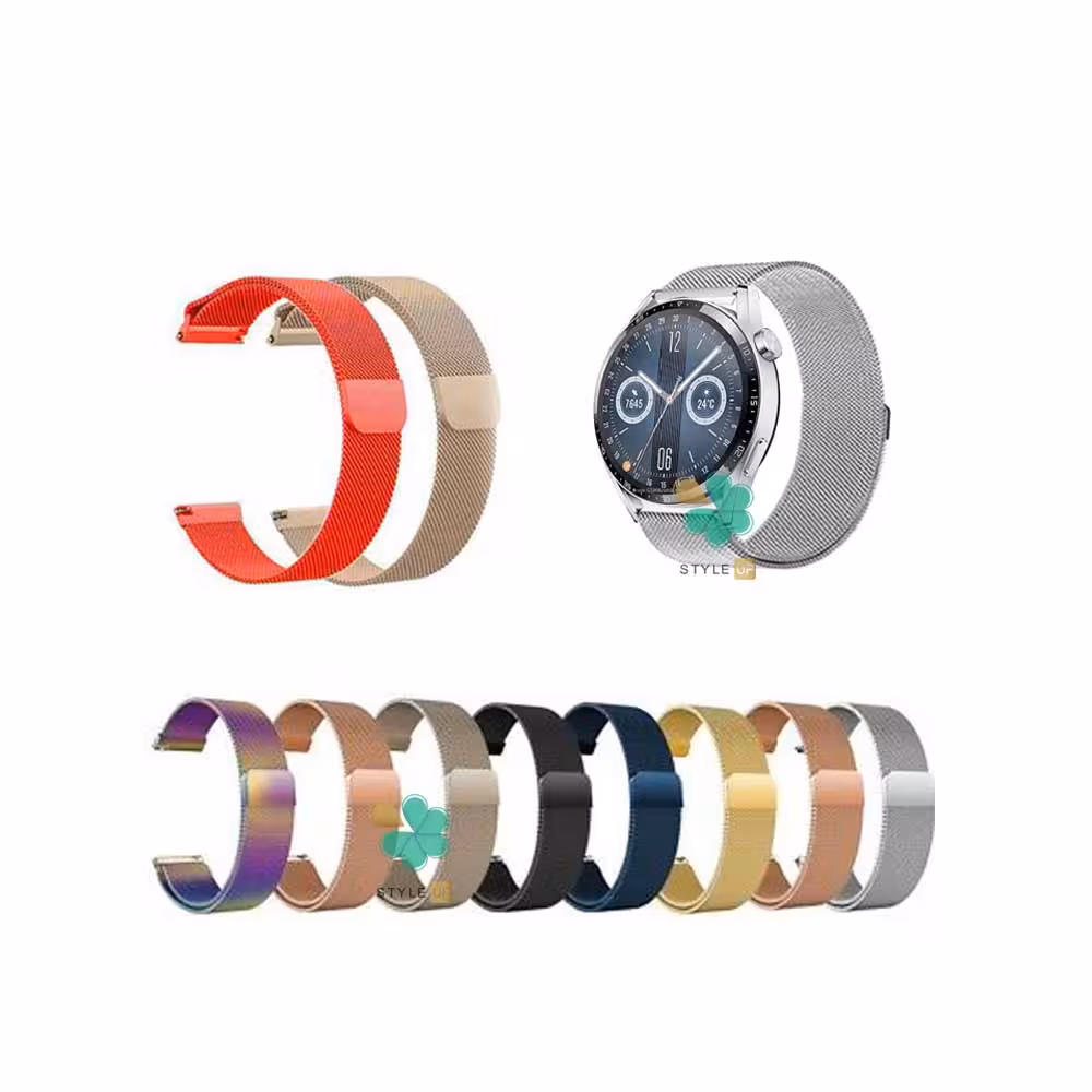 بند استیل ساعت هواوی Huawei Watch GT 3 46mm مدل New Milanese