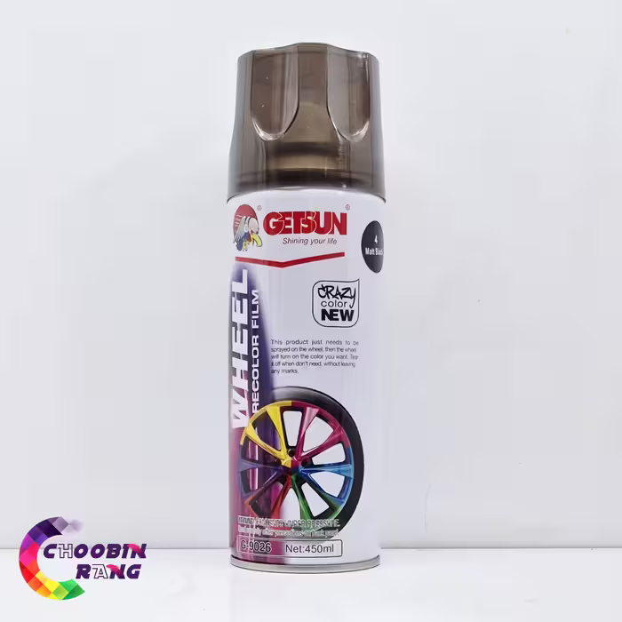 اسپری کربن مشکی مات GETSUN (450میل)
