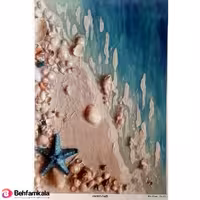 دکوپاژ برنجی(الیافی)پشت چسب دار ریچ کد 652
