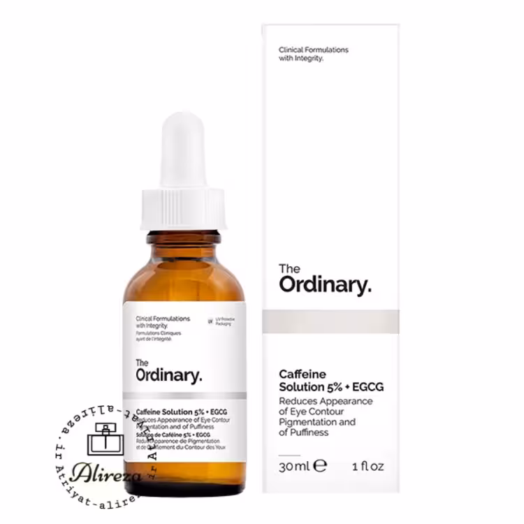 سرم دور چشم ضد تیرگی و پف کافئین اوردینری The Ordinary Caffeine Solution 5% EGC