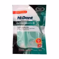 نخ دندان های دنت HiDent مدل FRESHENS BREATH بسته 30 عددی