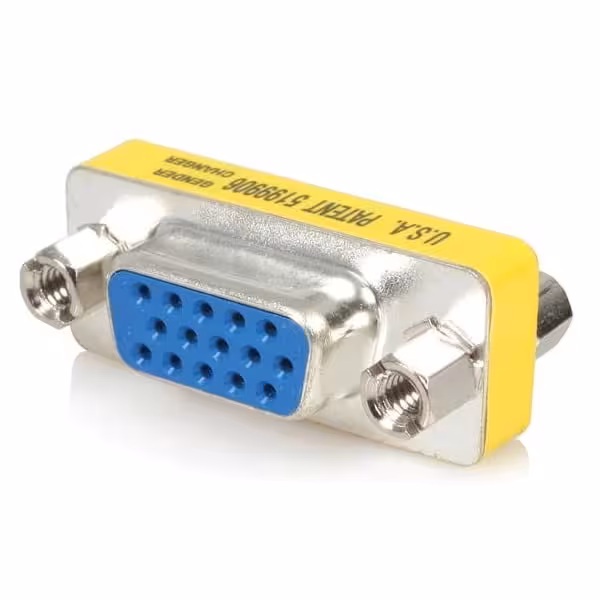 برل VGA دو سر مادگی وی نت مدل V-AVGA0F2F