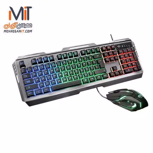 ست کیبورد و ماوس سیمی تراست Gxt 845 Tural