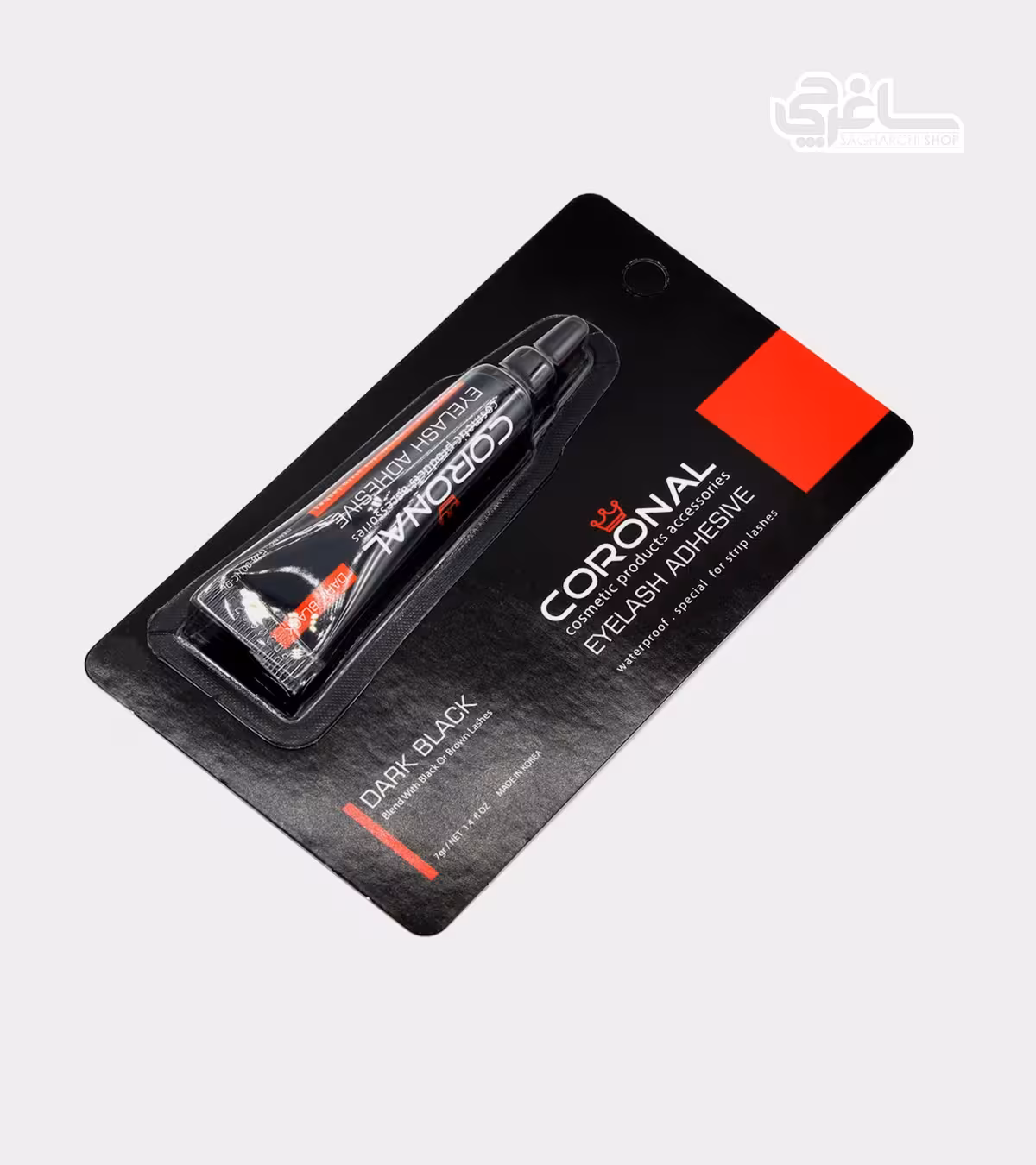 چسب مژه موقت 7 گرم تیوپی کورونال Coronal