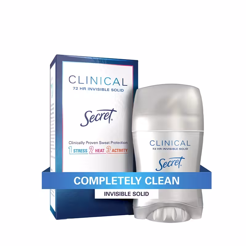 مام کلینیکال سگرت 72h (secrett Clinical Completely Clean)