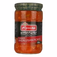 ترشی اندولسی مهرام 650 گرمی