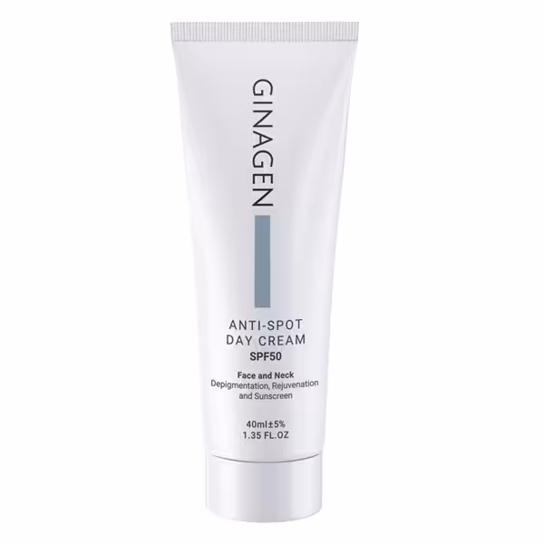 کرم ضد لک روز ژیناژن SPF50 حجم 40 میلیلیتر | Ginagen Anti-Spot SPF50 Day Cream 40ml